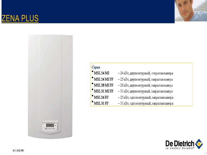 10 ZENA PLUS Серия MSL 24 MI – 24 кВт, двухконтурный, открытая 10 ZENA PLUS Серия MSL 24 MI – 24 кВт, двухконтурный, открытая